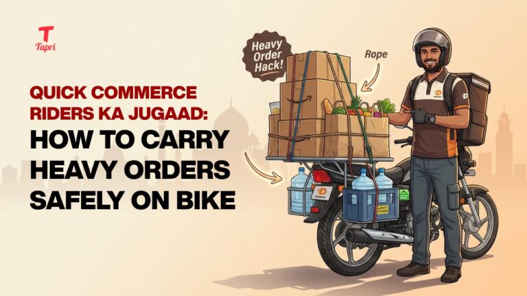 How to Carry Heavy Orders Safely on Bike
