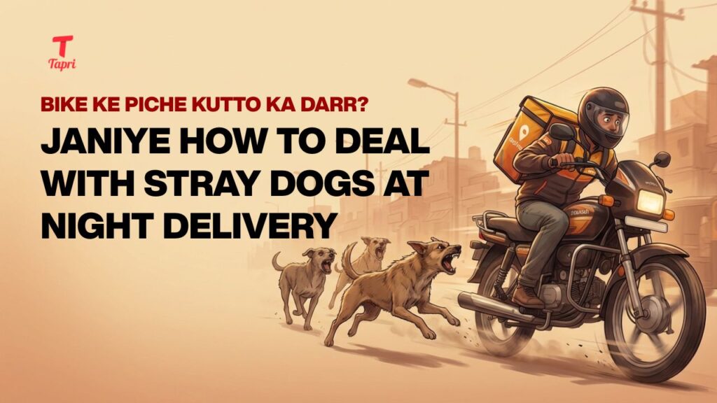 How to Deal with Stray Dogs at Night Delivery