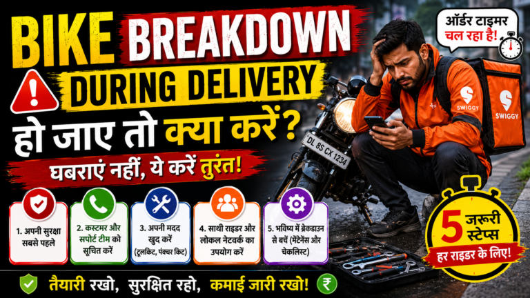 Bike Breakdown During Delivery
