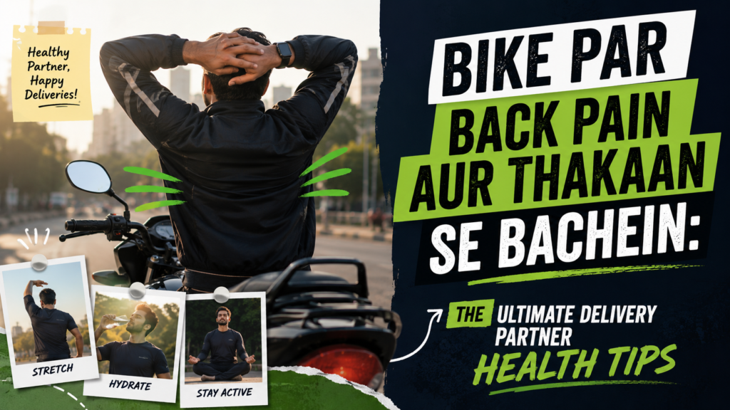 Delivery Partner Health Tips
